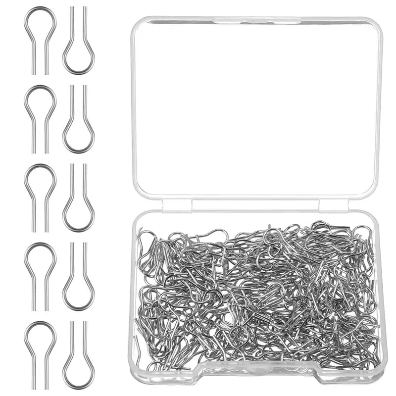 

2025 Trend High Fire Wire 300Pcs 0.5Mm R-Shape Carbon Steel Fused Glass Supplies, For Clay Crafts, For Jewelry Making