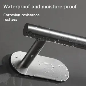 1pc stainless steel paper towel holder without punch wall paper roll shelves wc house bathroom kitchen organizer Main Main Sales to the toalheiro - №4