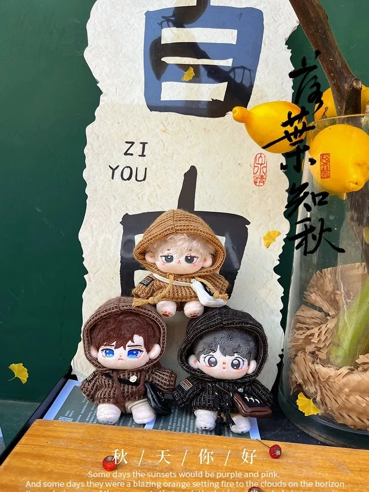 بدلة دمية محشوة من القطيفة للأولاد ، سترة بغطاء رأس أنيقة رائعة ، ملابس عتيقة ، ملابس غير رسمية ، هدية عيد ميلاد ، الخريف ، 10: 15 ، 20