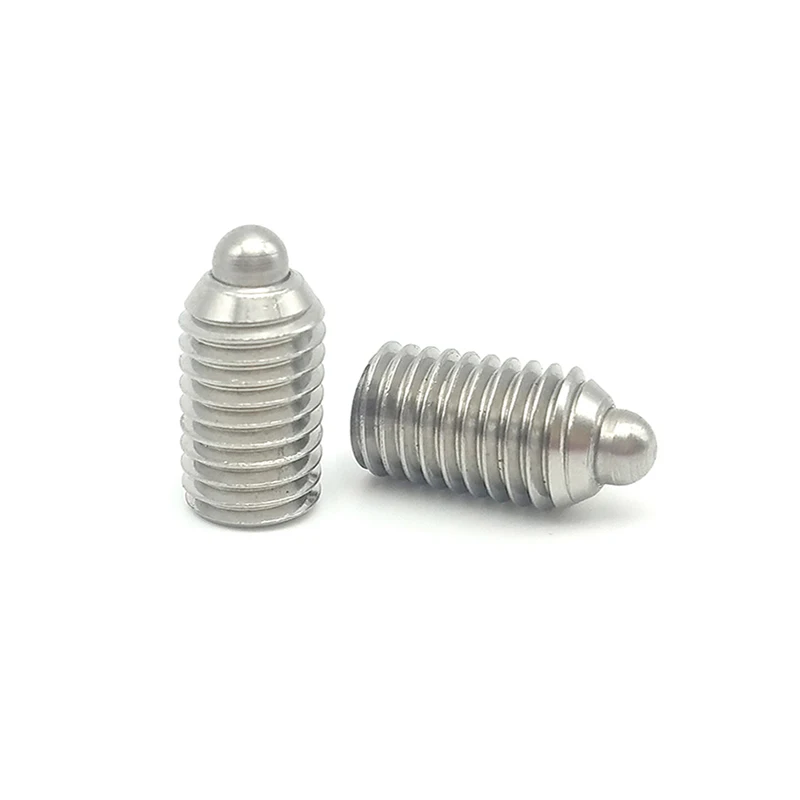 CSPH/CPHH American Standard Inches A2 Stainless Steel Short Spring Plunger Coarse Thread Size 6-32 to 1 inch