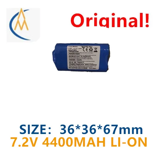 buy more will cheap Brand new genuine 18650 4400MAH with plug solder pad 7.2V equipment, medical toy circuit, two in one