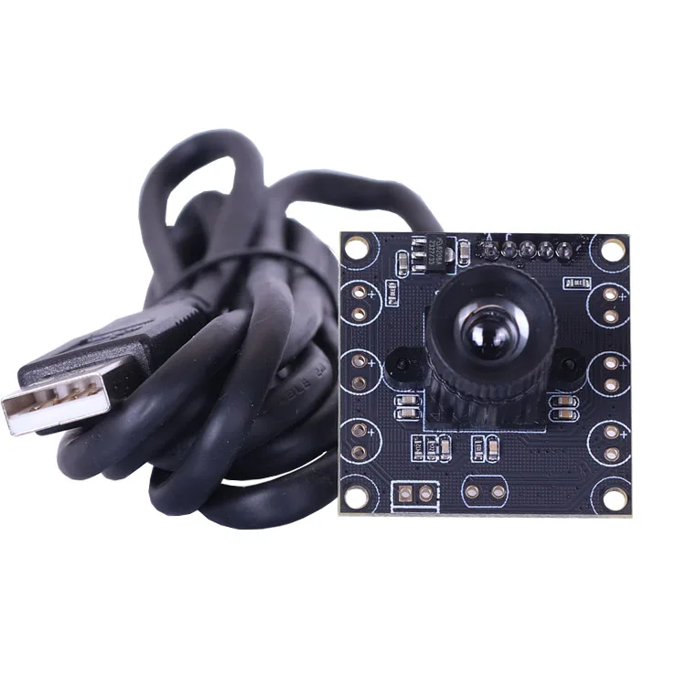 

Промышленный USB-модуль камеры Zhongwei Aoke H720P_H65 1MP H65 8мм 40 безискажительный HD с разрешением 1280x720, CMOS-сенсором 1/3" и креплением M12