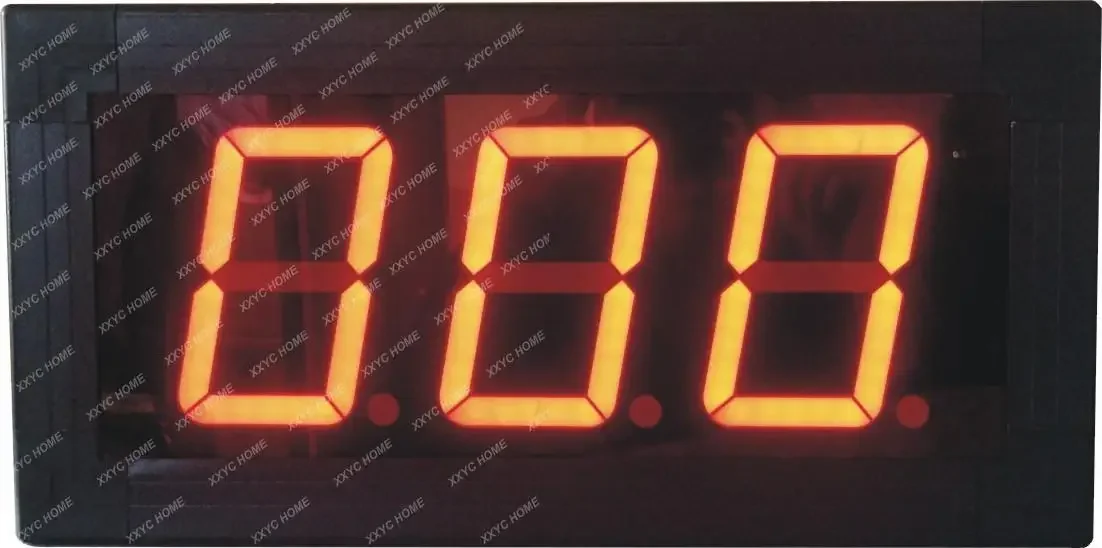 Large screen double-sided LED digital display speedometer display meter speedometer code meter DC0-10V or 4 20MA input