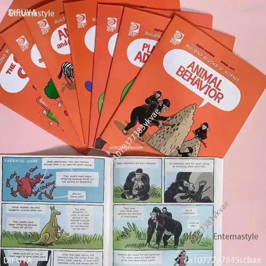 Libro DIFUYA Paperback,Building Blocks of Physical Science,Biology,Plants,Building Mathematic