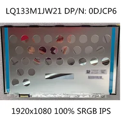 Fhd ips bildschirm lq133m1jw21 lq133m1jw23 lq133m1jw11 1920x1080 für dell xps 13 9350 9360 9343 p54g002 p54g berührungs los