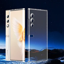 V Purse Casing Case for Honor V Purse TPU Electroplated Transparent Camera Protection Soft Mobile Phone Case Cover