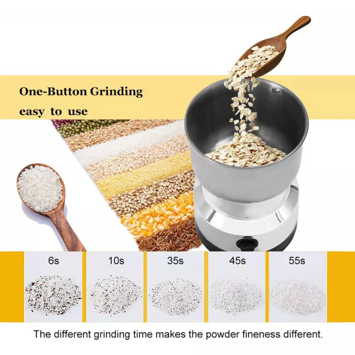 Мельница для кофе в зернах, орехи, травы, мельница для специй, блендер, новая