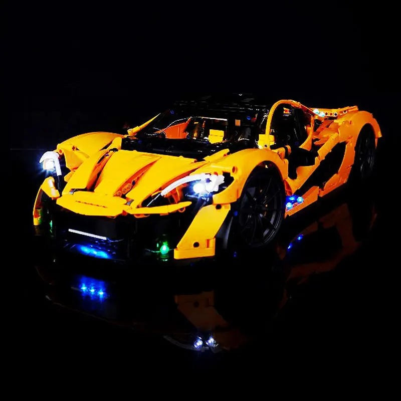 Kit d'éclairage LED pour LEGO 42172 Super voiture P1, idées de lampe, cadeau de bricolage (blocs de construction non inclus, Kits de briques, ensembles de modèles)