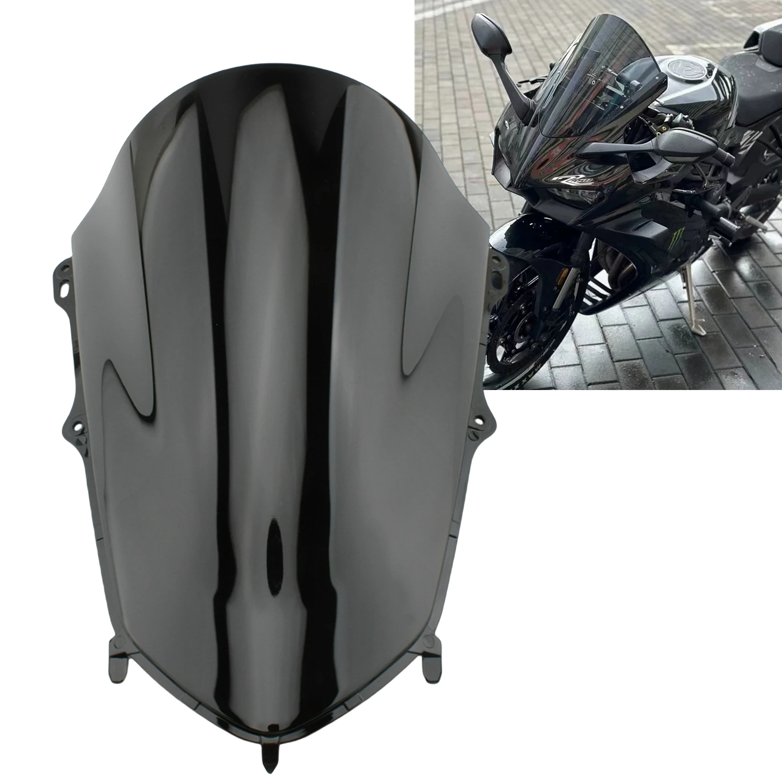 

For KOVE 450RR Motorcycle Windshield Guard Cover Blind Wind Deflectors Shade Windshade