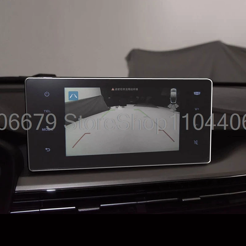 

Защитная пленка из закаленного стекла для Geely GX3 Pro 2021-2023, 8-дюймовая автомобильная інформаторская развлечения, GPS-навигация, ЖК-экран, пленка против царапин