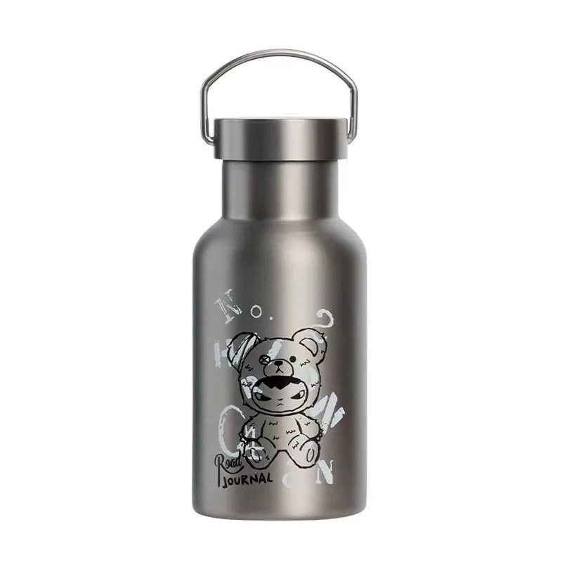 

POPMART Hirono Road Log Series Insulated Travel Cup Creative Decorative Cute Toy for Collection Home Decoration Surprise Gifts