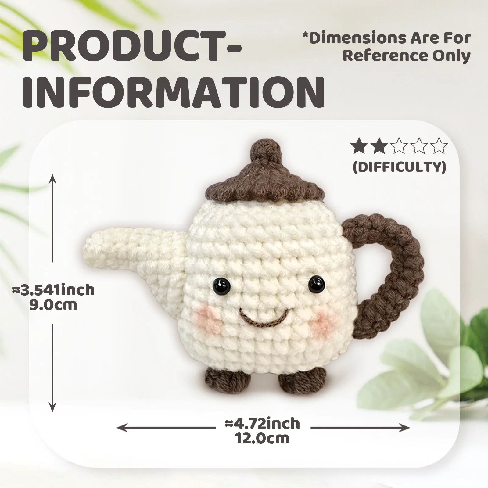 Yamaxin 1 peça kit de crochê d - Art Craft Yarn avaliação e preço