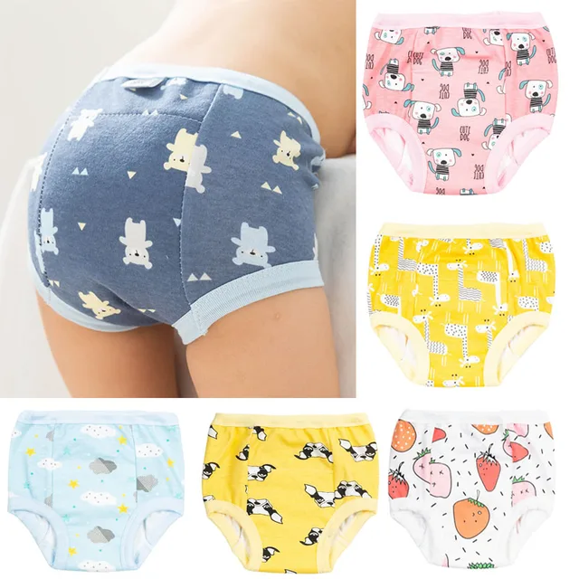 6 warstw dziecko Elinfant 2 rozmiar pieluchy do pływania chłonne pieluchy ekologiczne wielokrotnego użytku majtki treningowe Happy Flute noworodek