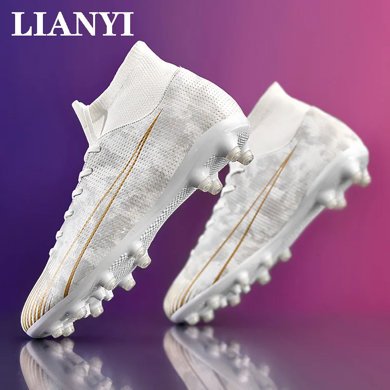 

LIANYI осенние футбольные бутсы молодежные противоскользящие профессиональные футбольные бутсы с пятью сторонами противоскользящие износостойкие тренировочные кроссовки