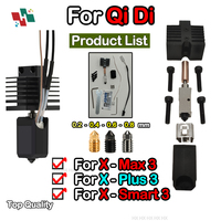 Upgrade Hotend For Qidi X plus 3 / X max 3 / x smart 3  hotend Copper/brass/hardened