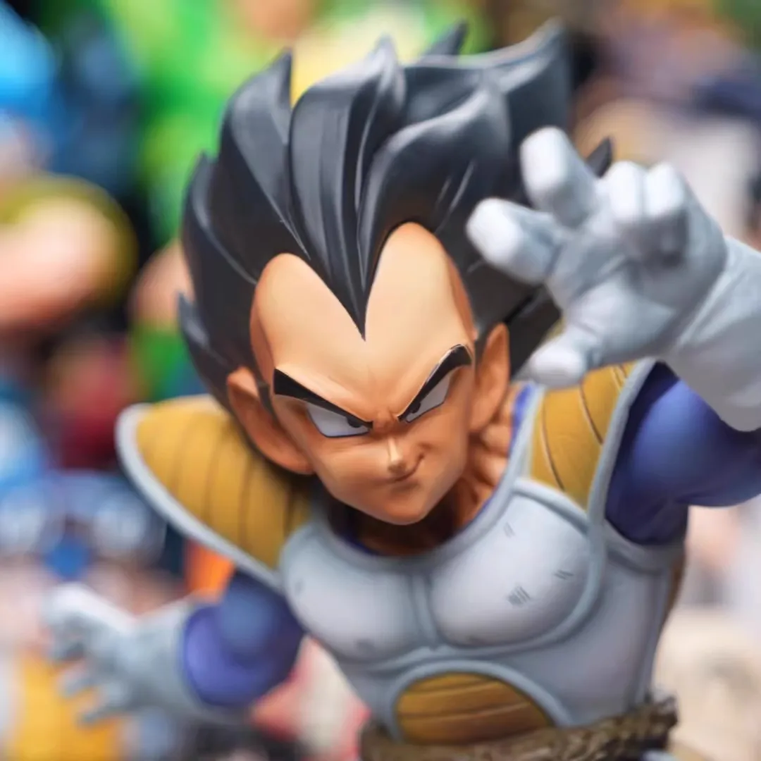 Em estoque son goku anime figuras dragon ball z super saiyan goku pvc estátua coleção modelo decoração do quarto presentes de aniversário brinquedos