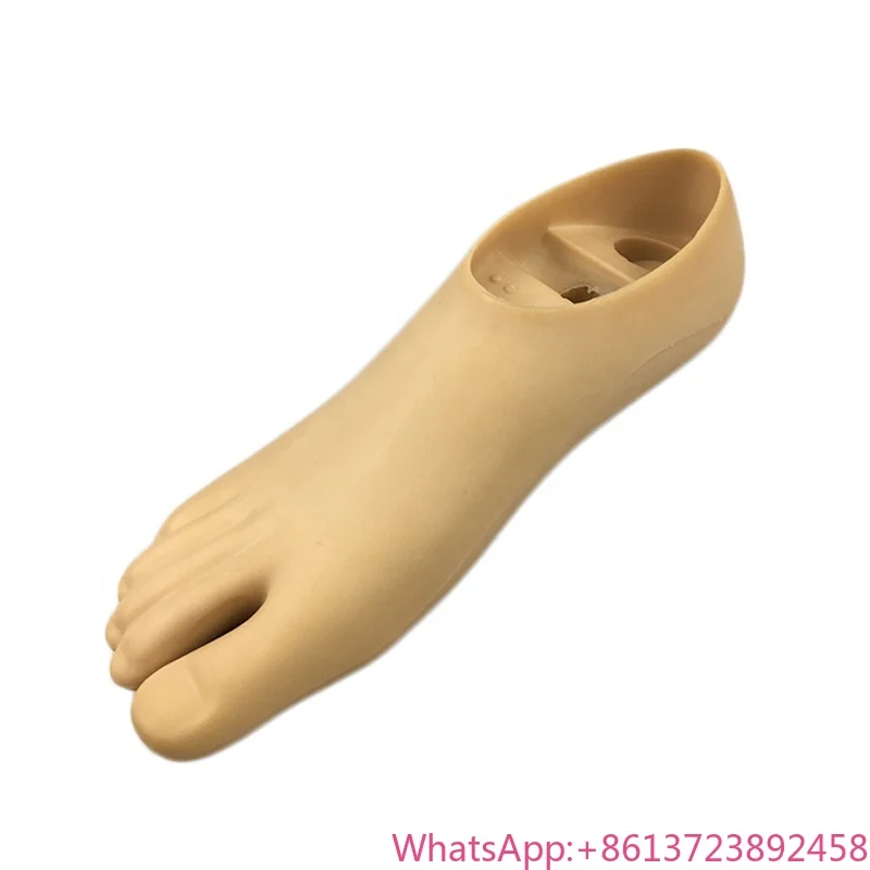 

WDF Beige Color Artificial Foot Multi-axis Feet Prosthetic Single Axis Foot Prosthetic Foot