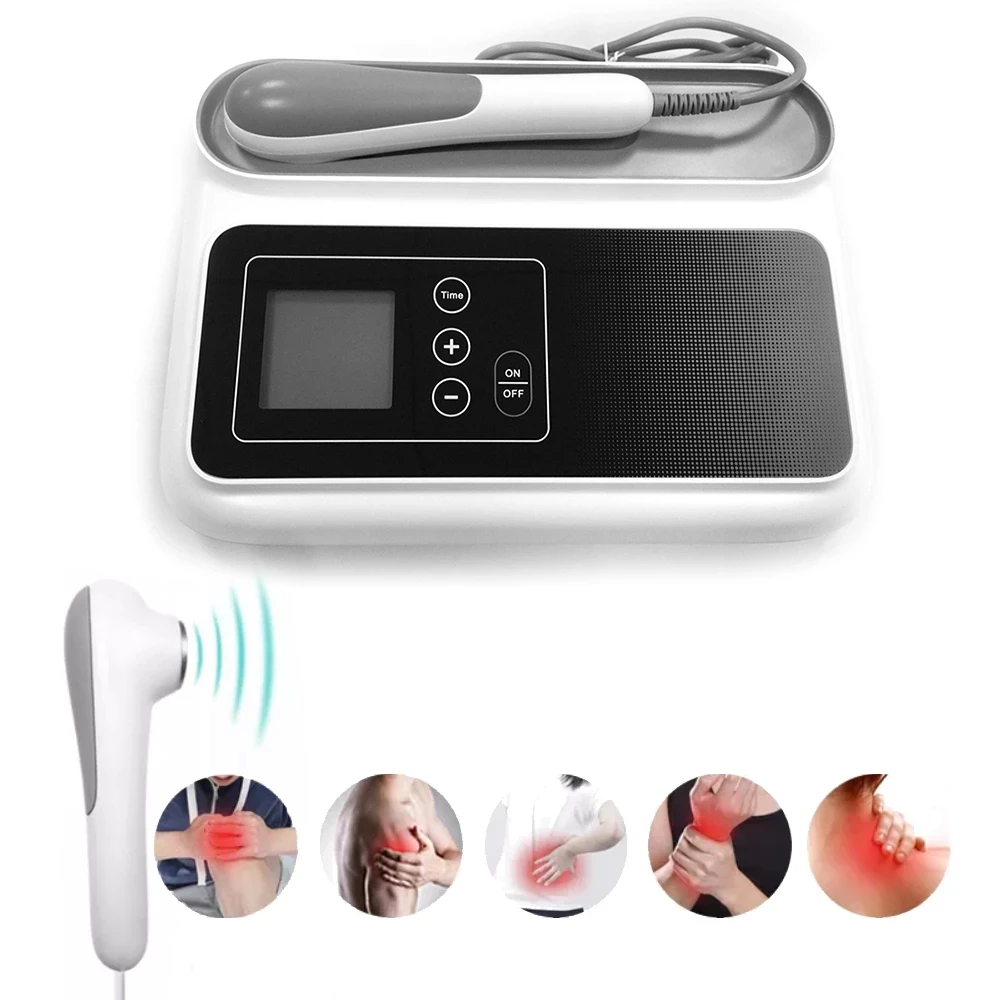 Ultrasonic Therapy Machine Portable Home Ultrasound Physiotherapy Device for Physical Therapy Pain Relief Muscle Massager