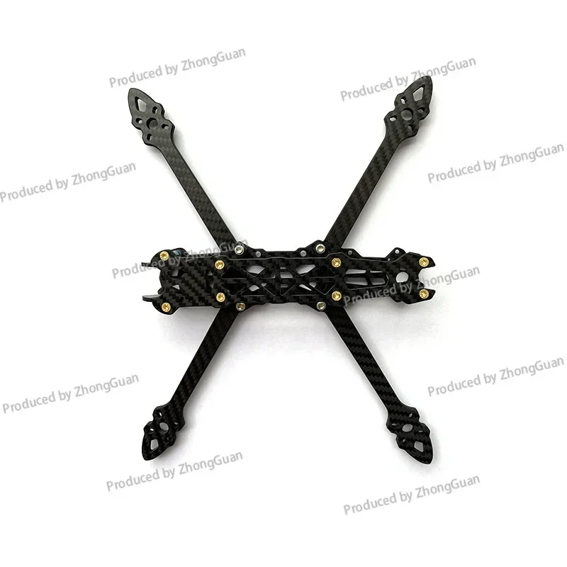 3K Twill Carbon Fiber Board Drone Accessories MAK4 V2 APX FPV Crossing Machine Aircraft Frame Processing Customization