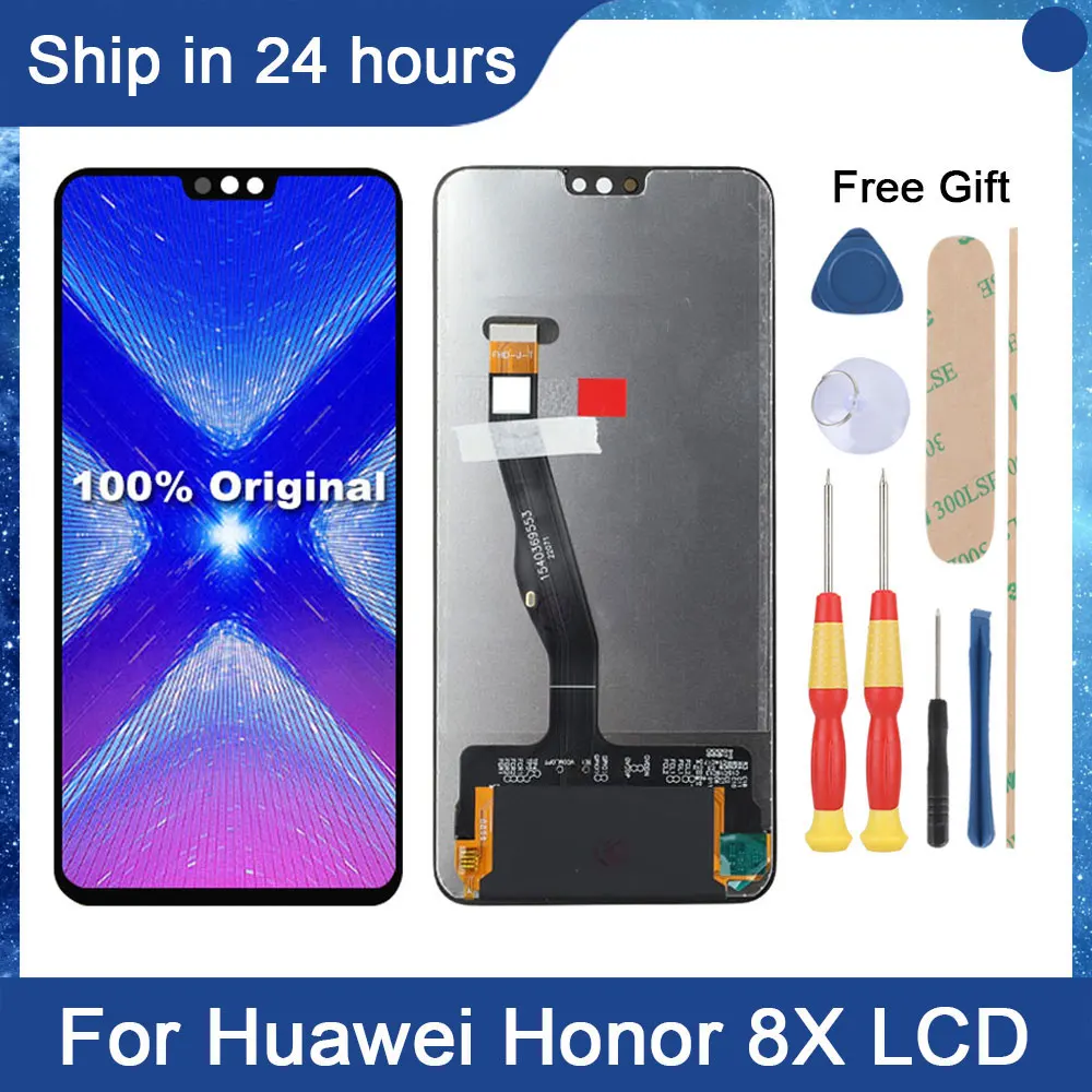 

AiNiCole 6.5'' For Huawei Honor 8X LCD Display Touch Screen Digitizer Assembly Honor JSN-L22 L42 L11 LCD Screen Replacement