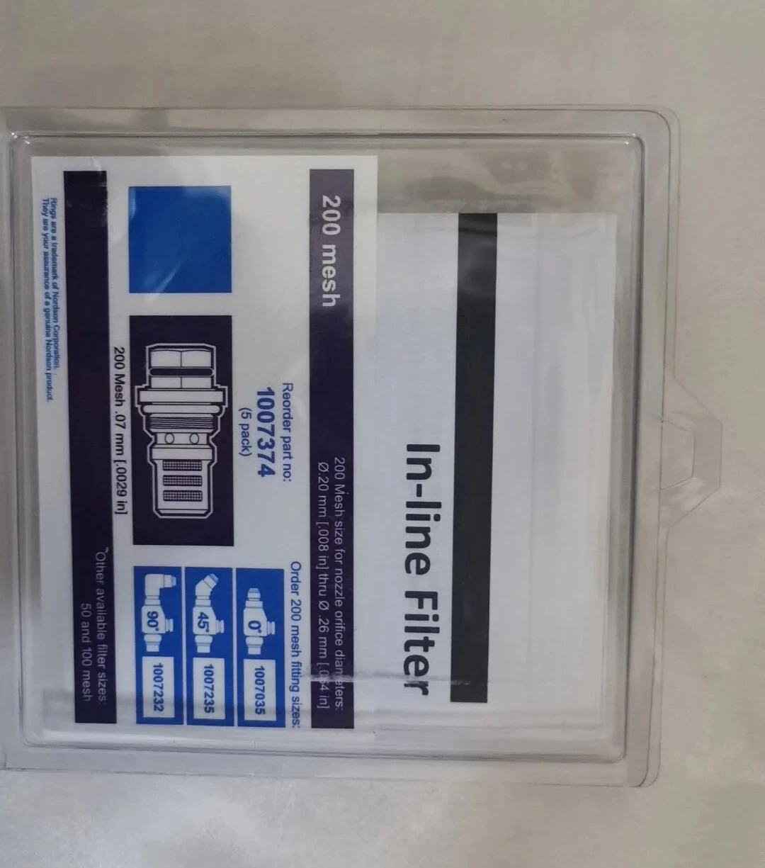 New Original Filter Cartridge Online Filter 1007373/1007374/1123662