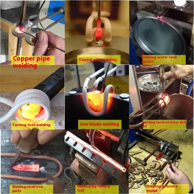 16KW High Frequency induction heater Machine, Annealing Quenching, Welding Forging Equipment, Melting Gold, Silver, Copper,