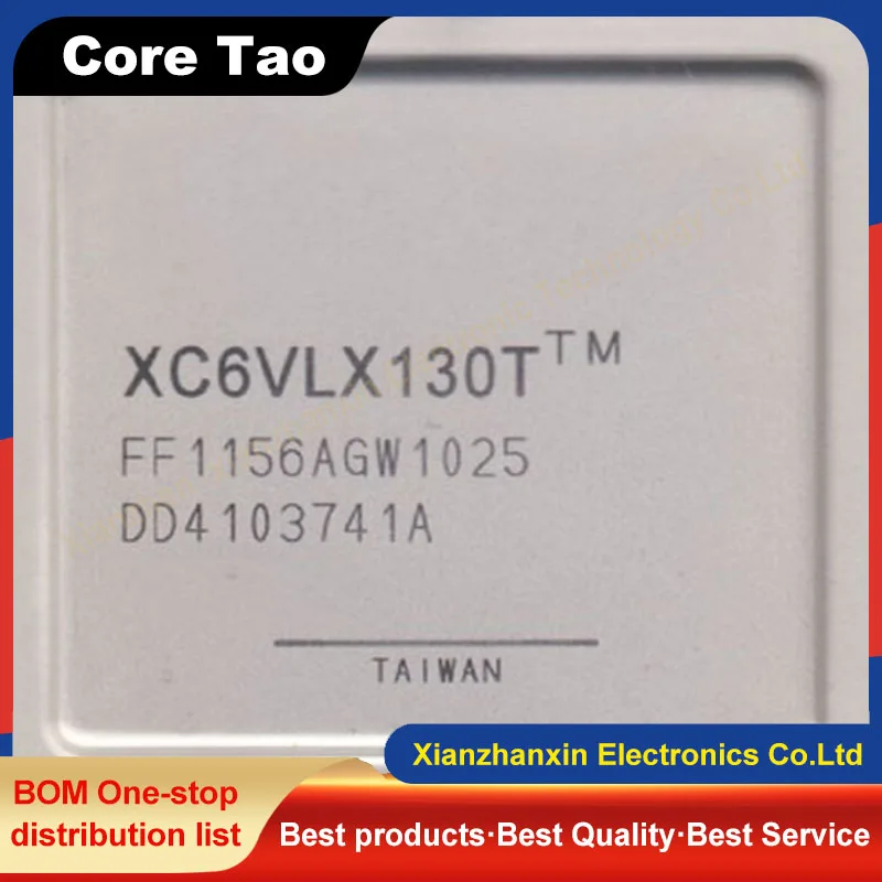 1PCS/LOT XC6VLX130T-FF1156 XC6VLX130T BGA1156 Field programmable gate array (fpga)