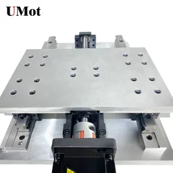 300kg Heavy Load Ball Screw Square Linear Guide Slider Linear Motion Module 100mm-130mm