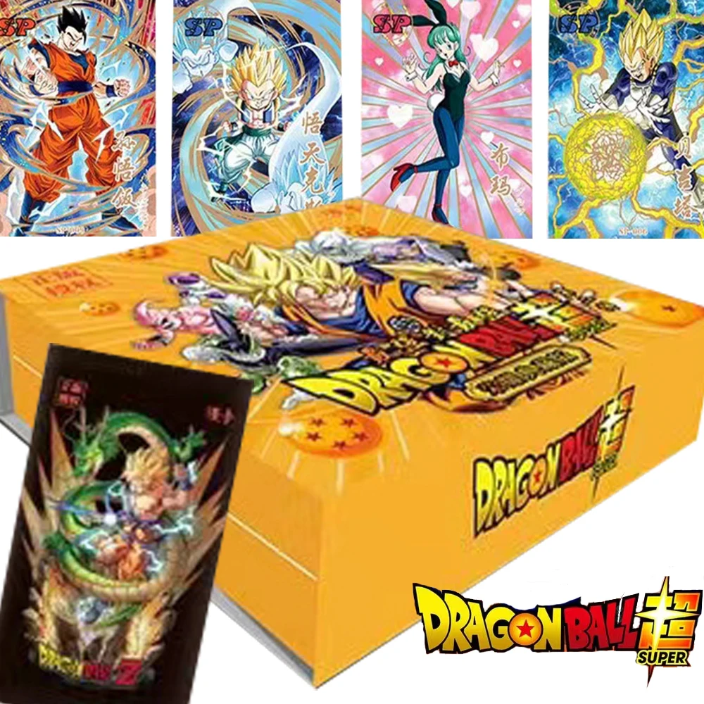 

Original Dragon Ball Card Collection Anime Character Son Goku Vegeta IV Handsome Cool Fashion Trend Cards Children Birthday Gift