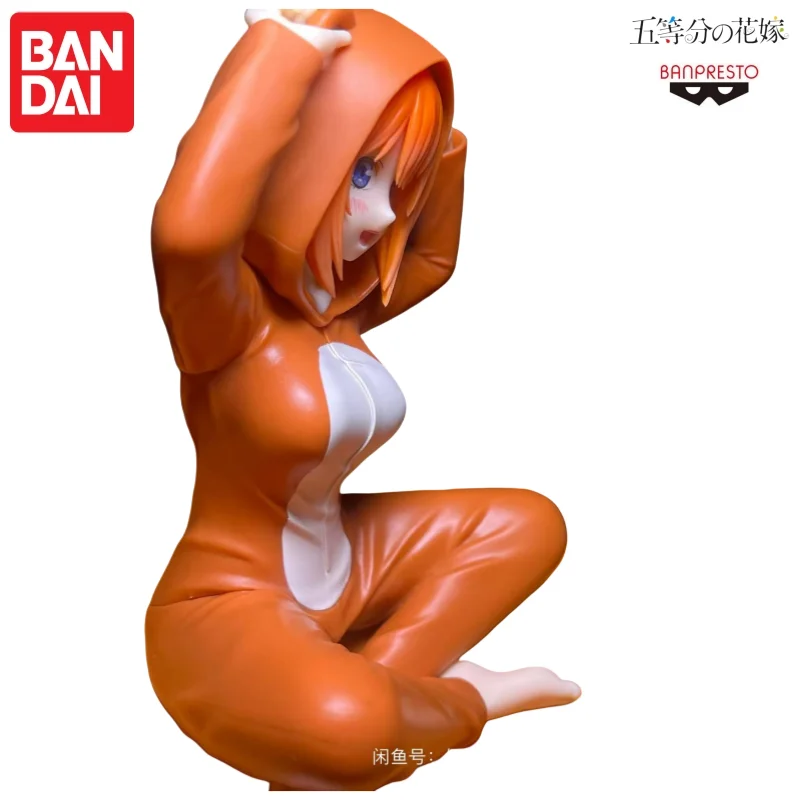 Bandai em estoque original banpresto nakano itsuki modelo boneca nova caixa figura de ação animação periféricos personagens anime