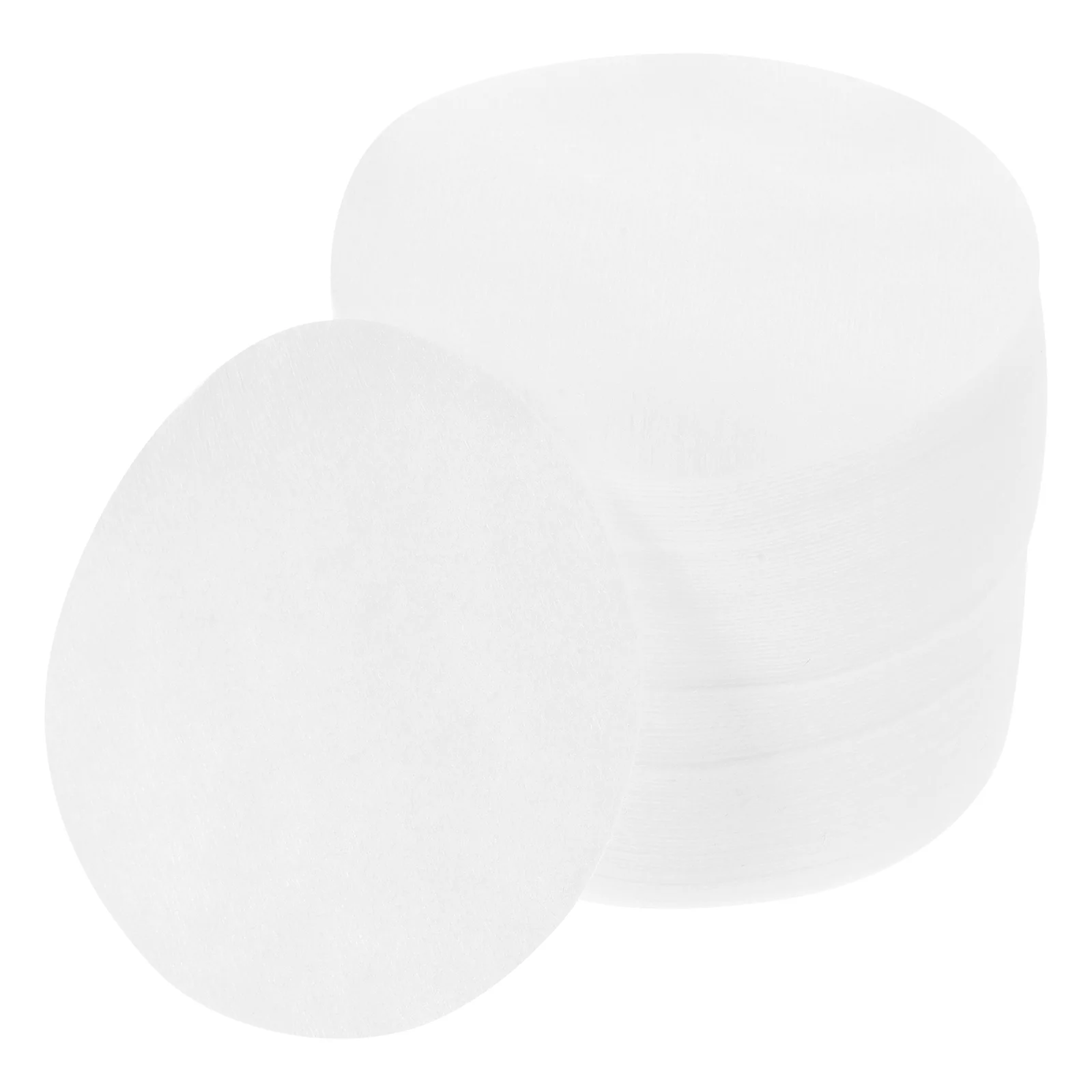 200pcs Round Non-woven Sheet Wet Dry Pad Makeup Remover Pad Facial Non-woven Pieces (75cm Diameter, 100 Pieces/Pack)