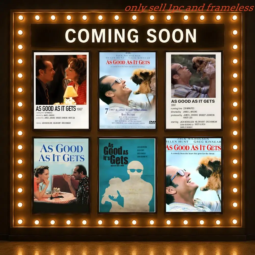For Love Movie A-As Good as It Gets Poster Poster Gallery Prints Home Decoration Painting Living Room