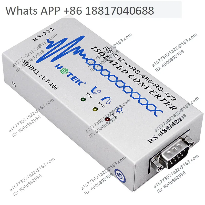 UT-206 232 to 485 Converter Active Photoelectric Isolation RS485 422 to Serial 232 to 485 Converter