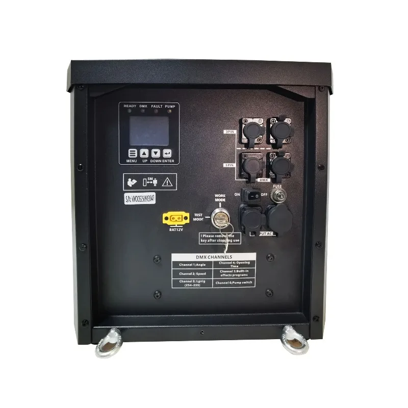 for Outdoor DJ Party DMX512 Dynamic Flame Stage Newest 320W Stage Flame Machine Single Head Fire Jet Effect Pyrotechnic Machine