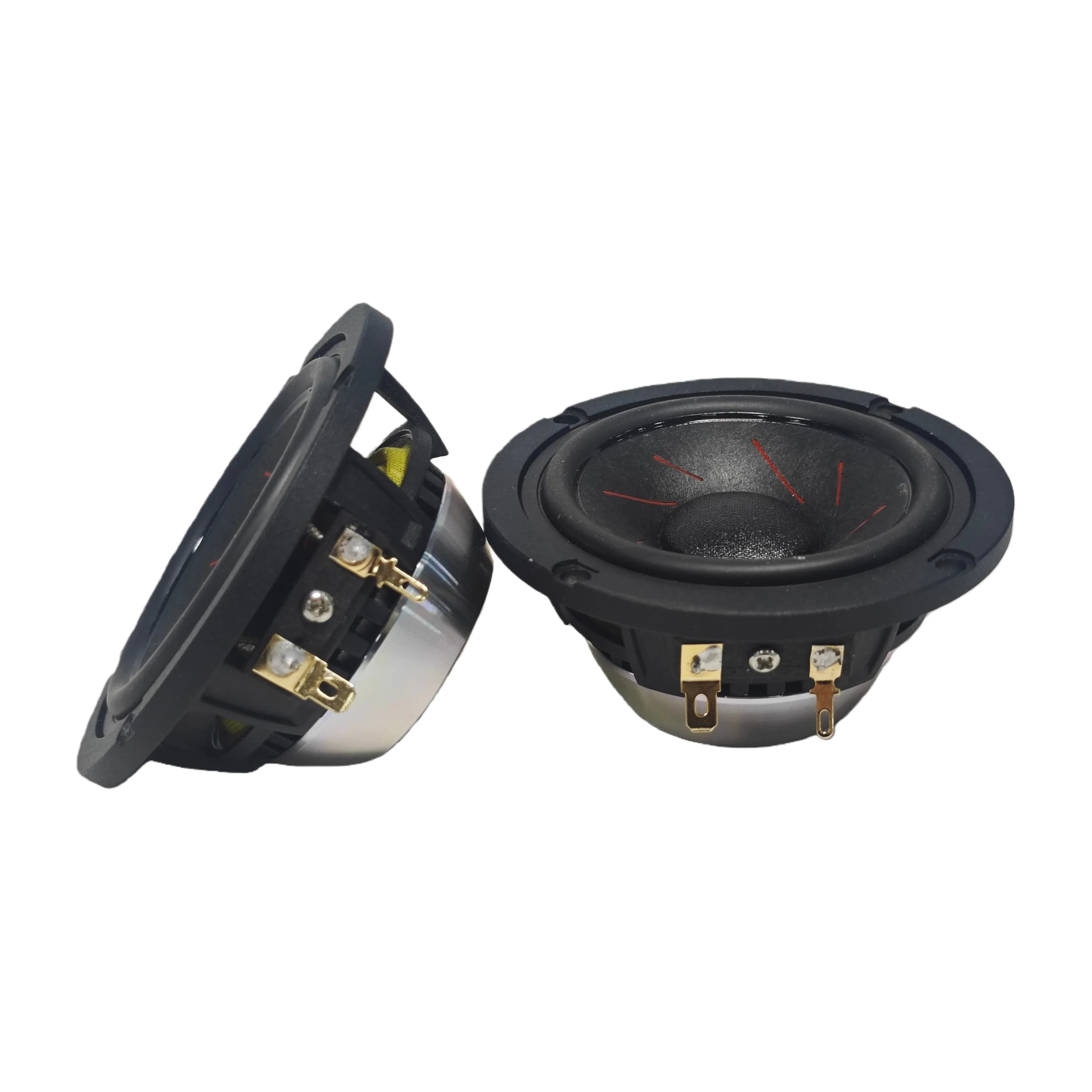 Picture 3: HiFi Car Audio Midrange Speaker High Sensitivity Vocal Midrange Loudspeaker Universal for Car Audio Refit & Upgrade