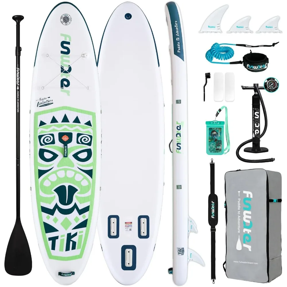 

Inflatable Ultra-Light Stand Up Paddle Board for All Skill Levels with Premium SUP Paddleboard Accessories