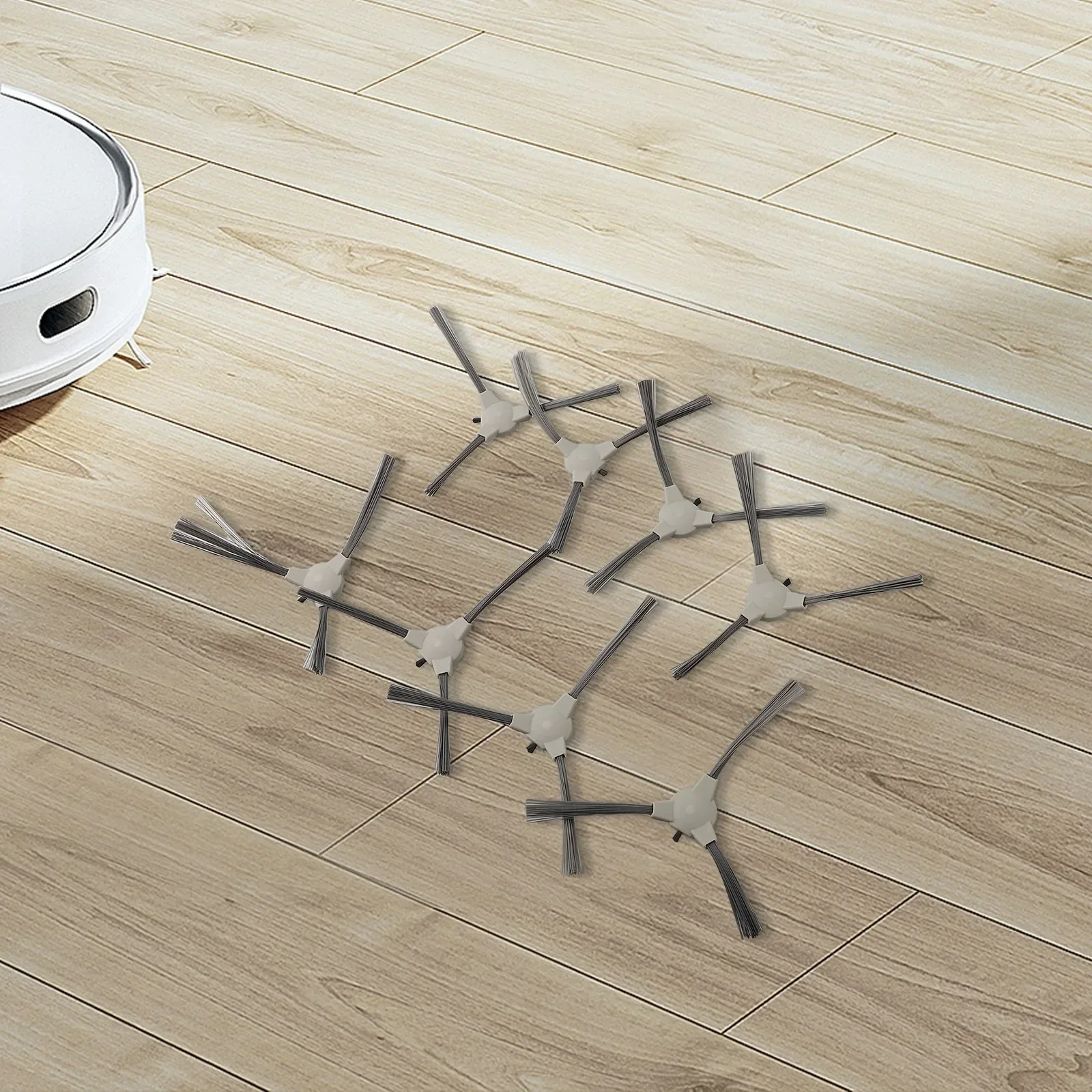 Revolutionize Your Cleaning Experience with 8pcs Replacement Side Brushes for ROPVACNIC A1 Robot Vacuum Cleaner