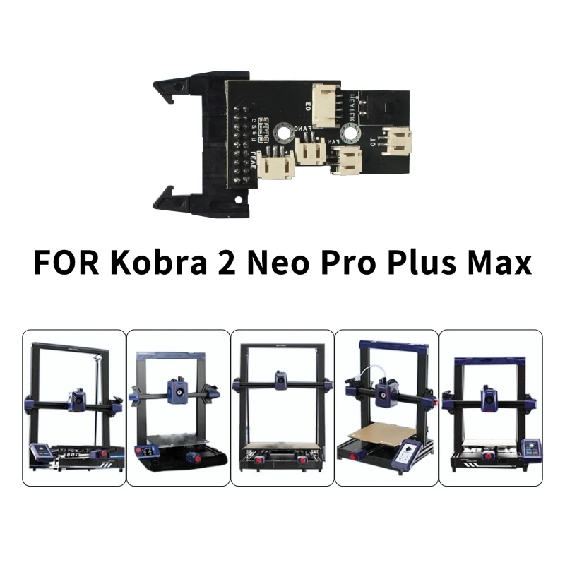 재고 없음 3D 프린터 액세서리: 익스트루더 핫엔드 어댑터 보드