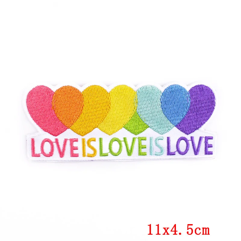 مصمم فاسق الحب القلب الحديد على خياطة التطريز شارة بقع DIY تي شيرت قبعة ظهره الملابس يزين ملصق #4