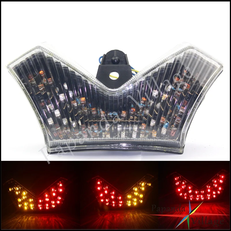 Motorcycle ABS Plastic Tail Light Brake Lamp For Kawasaki Ninja