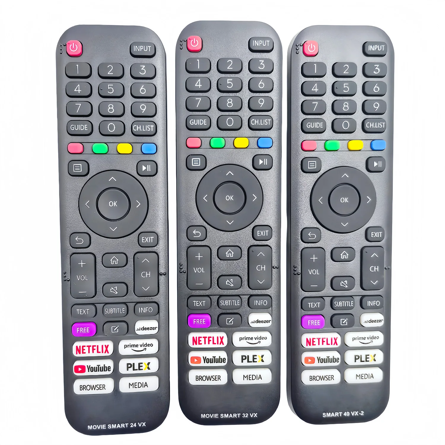Remote Control For Dyon MOVIE SMART 24VX 32VX SMART 40VX-2  ENGEL LE2483SM LE3283SM LE4283SM LED TV