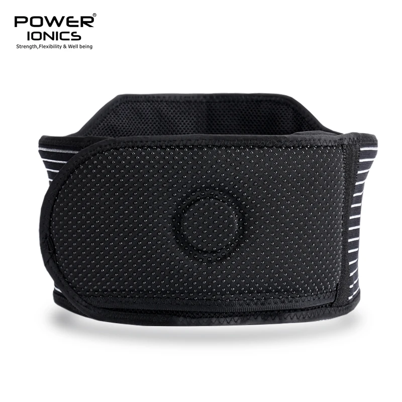 New Power Ionics Soft Safty Self-Heating Magnet Massage Adjustable Strap Waist Tummy Pain Relief Brace Support Pad