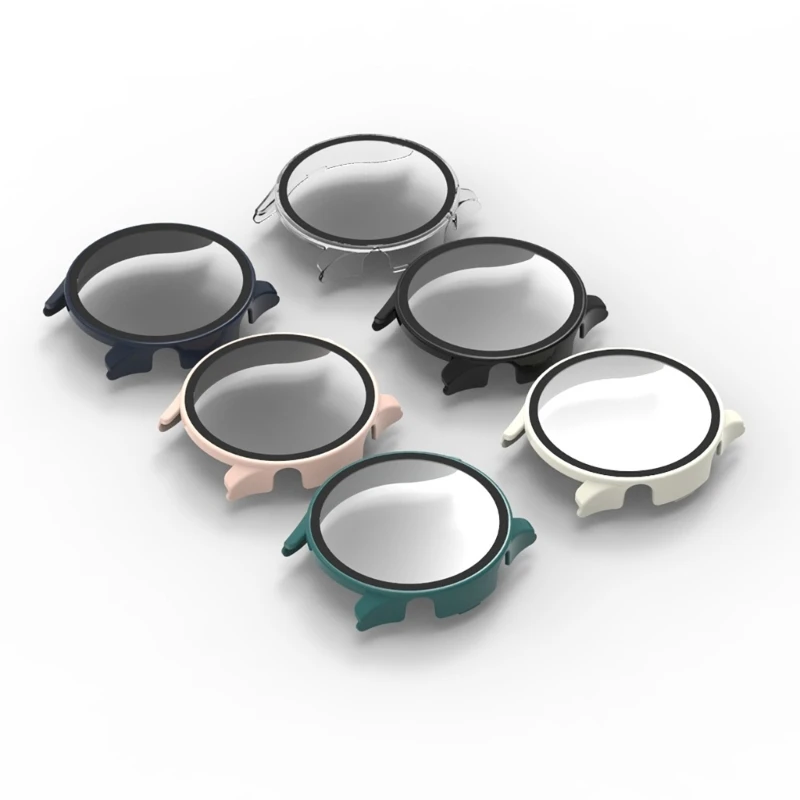 حافظة مضادة للصدمات haylou rs3 ls04 ، واقي شاشة ، غطاء حماية ، طبقة زجاجية رقيقة جدا