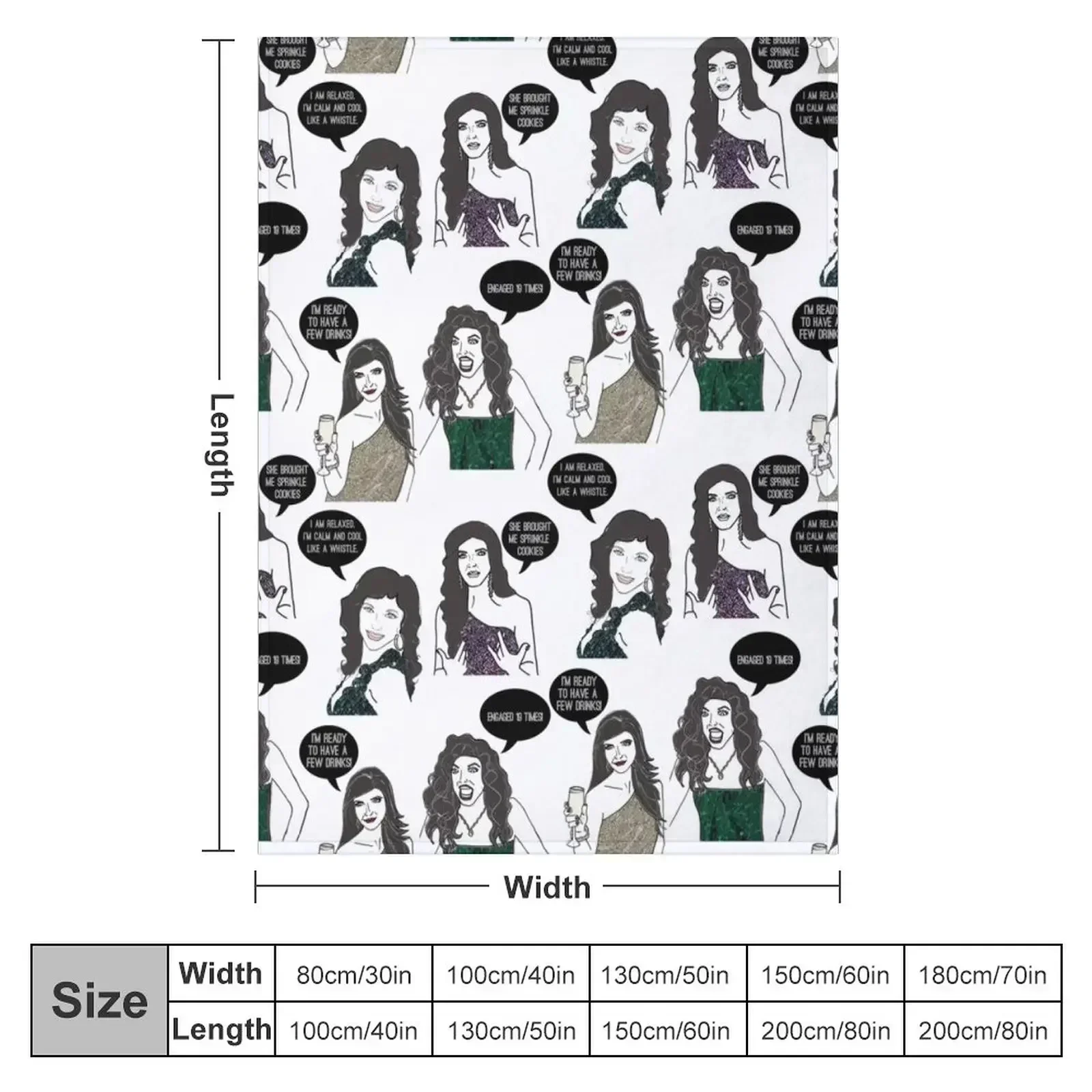 New Teresa Throw Blanket Hairys bed plaid sofa bed Decorative Sofas funny gift Travel Blankets