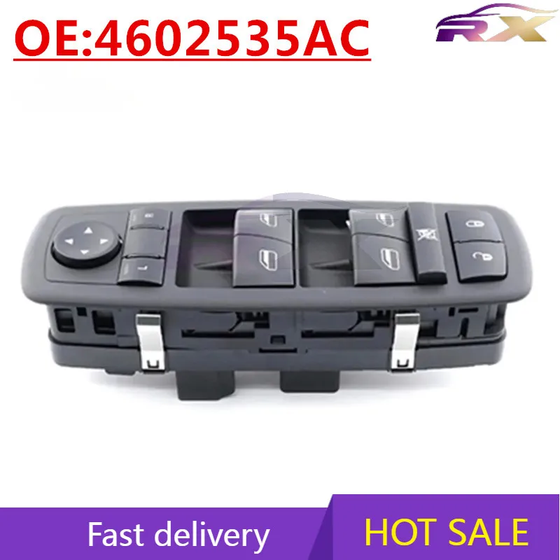 

OEM:4602535AC Suitable For 2008-2009 Chrysler Dodge Grand Caravan Glass Lift Switch Windows Switch
