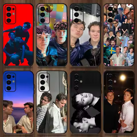 Marcus And Martinus Music Phone Case For Samsung Galaxy A13,A21s,A22,A31,A32,A52,A53,A71,A80,A91 Soft Black Cover