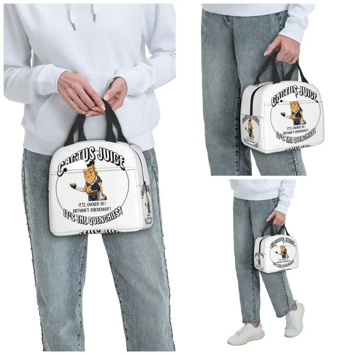 Sokka's Cactus Juice Avatar The Last Airbender Insulated Lunch Bag for Kids School Cooler Thermal Food Box Tote Lunch Boxes