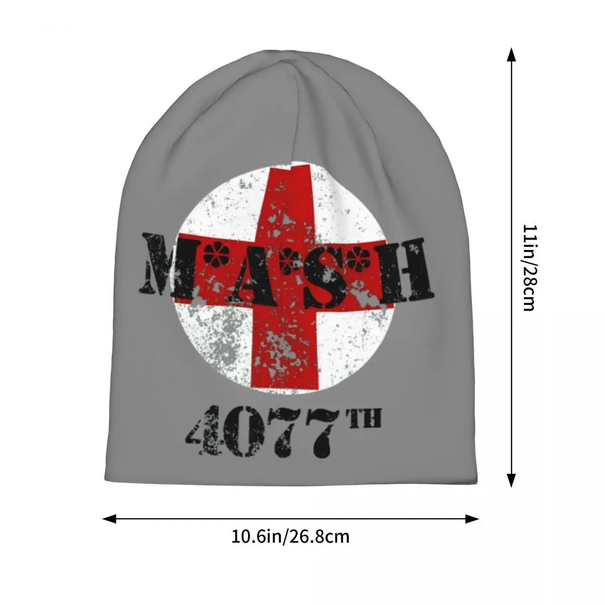 MASH 4077 Th Skullies Beanies Hat Fajne czapki uliczne unisex Ciepła czapka podwójnego zastosowania