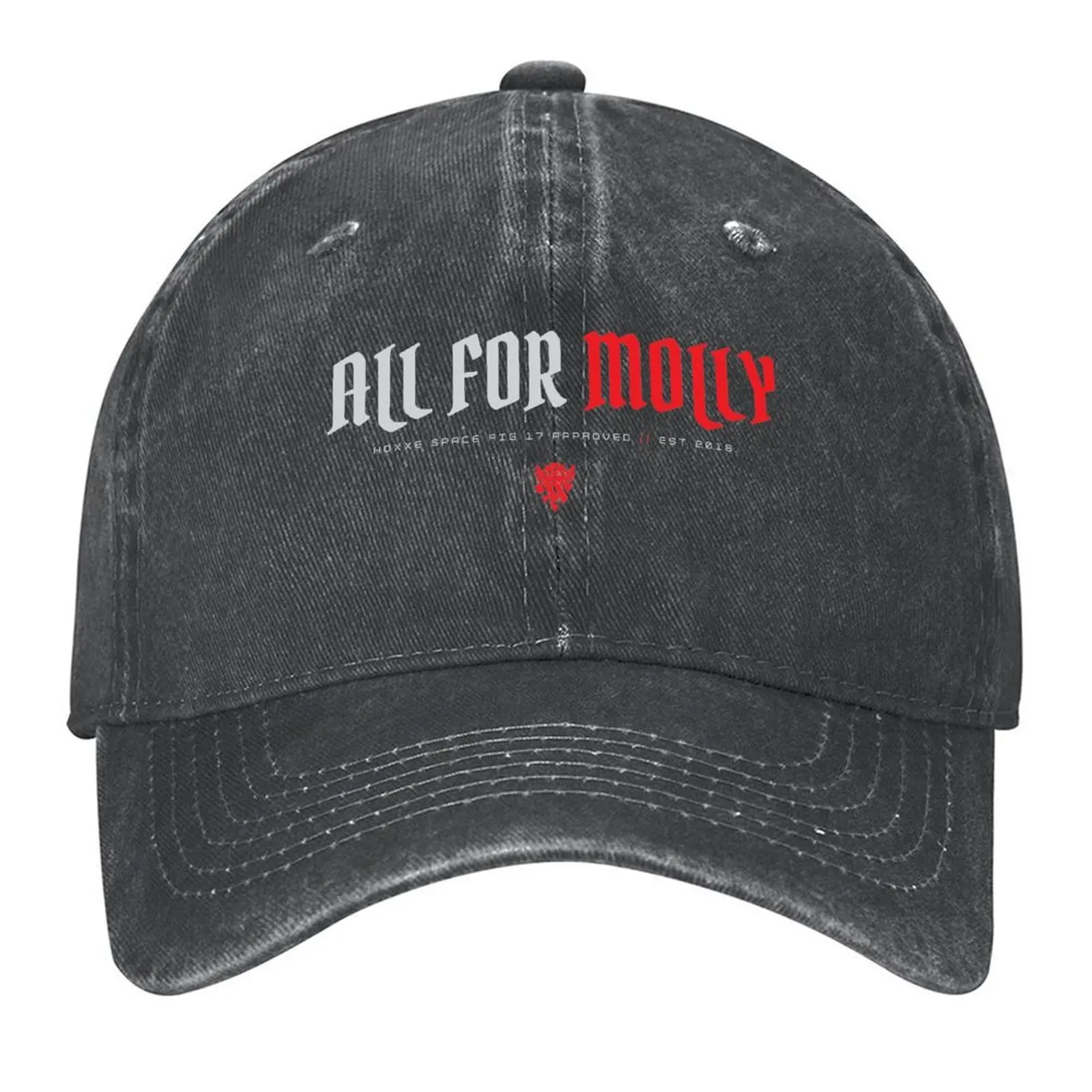

DRG All For Molly White Baseball Cap Kids Hat funny hat cute party Hat Hats For Women Men's