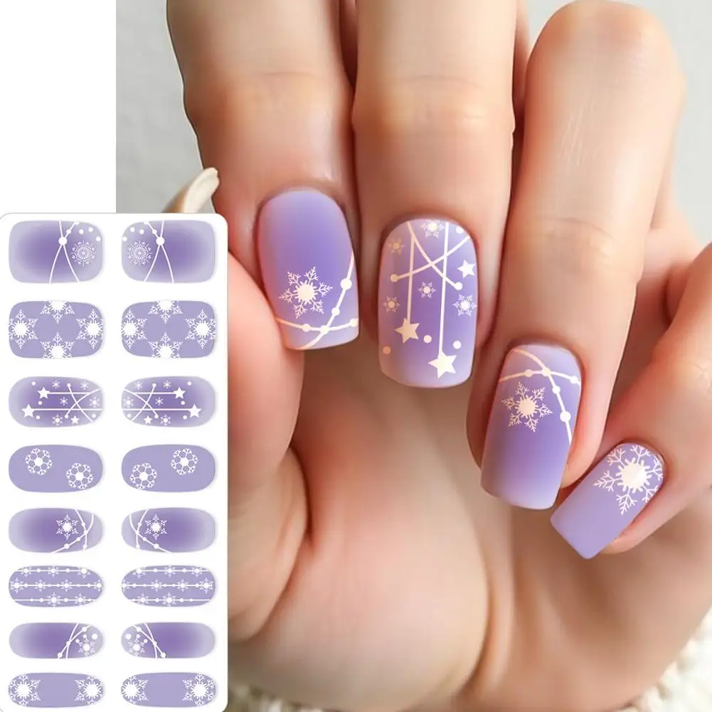 5D 赤い蝶結びゴールド雪片クリスマスネイルステッカーカラフルなドットクリスマスツリー/グリッドネイルデカール粘着冬ネイルスライダー